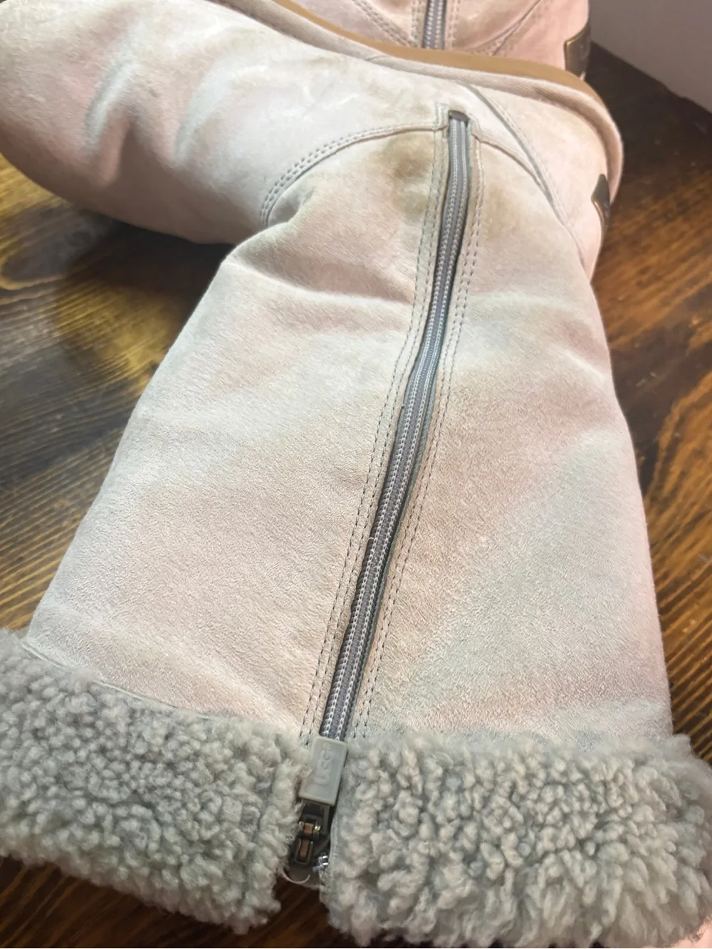 Gray Ugg boots size 8